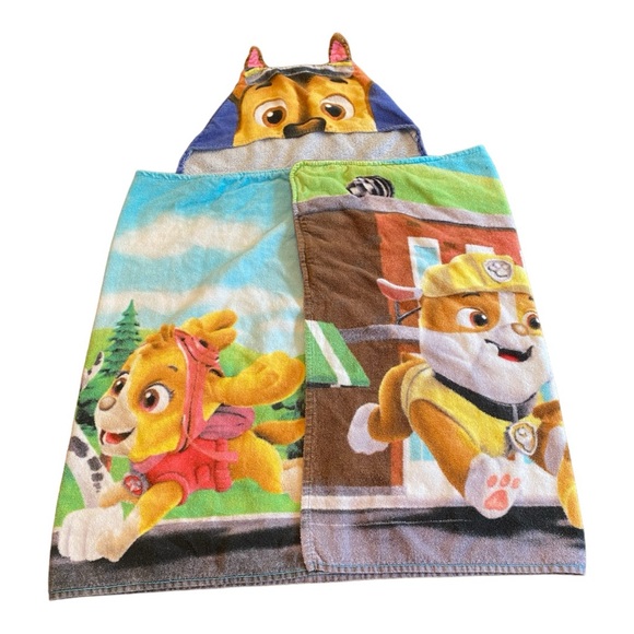 Other - Paw Patrol hooded bath towel well loved used condition. Toddler size